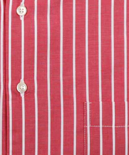 Shirt Button Down | Diep Rood Streep