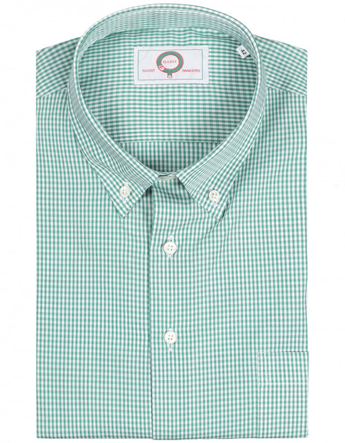 Overhemd klassiek button down | Groen