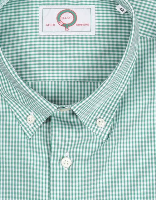 Overhemd klassiek button down | Groen