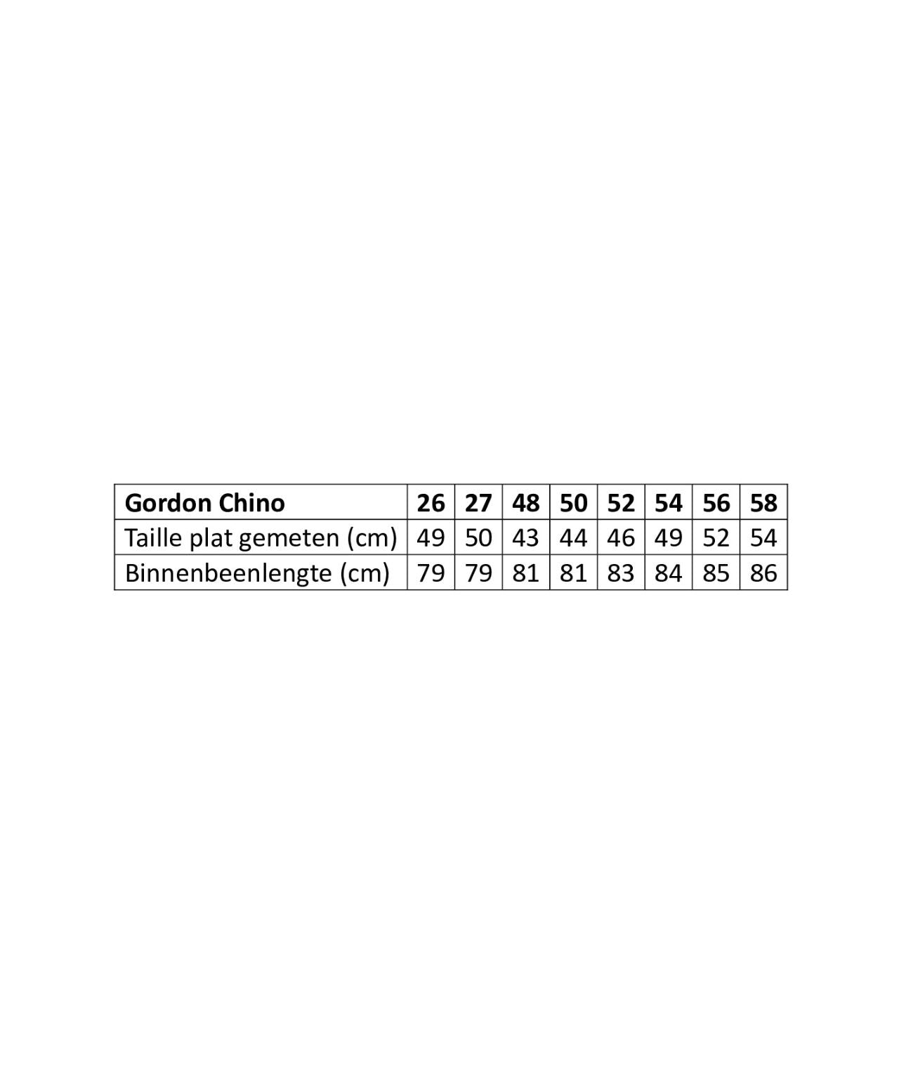 Chino Gordon Baumwolle | Braun