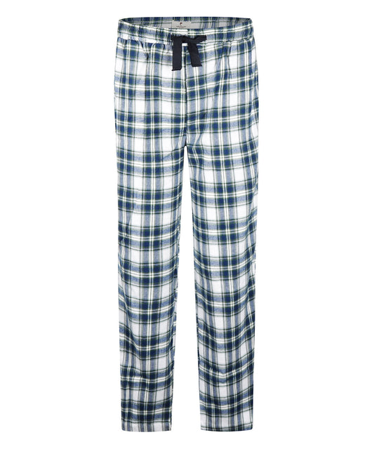 Flannel Lounge Pants | Wit/Blauw ruit