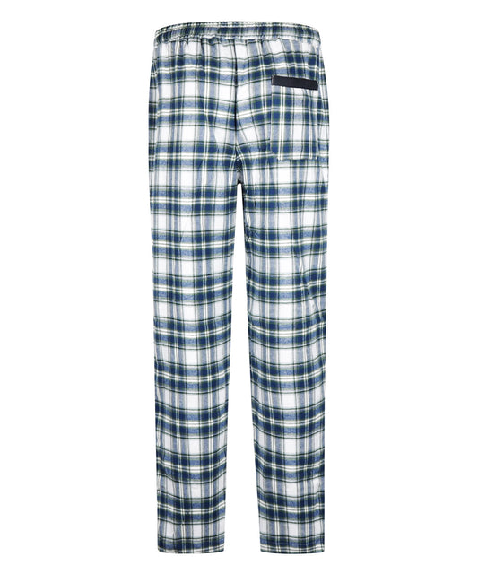 Flannel Lounge Pants | Wit/Blauw ruit