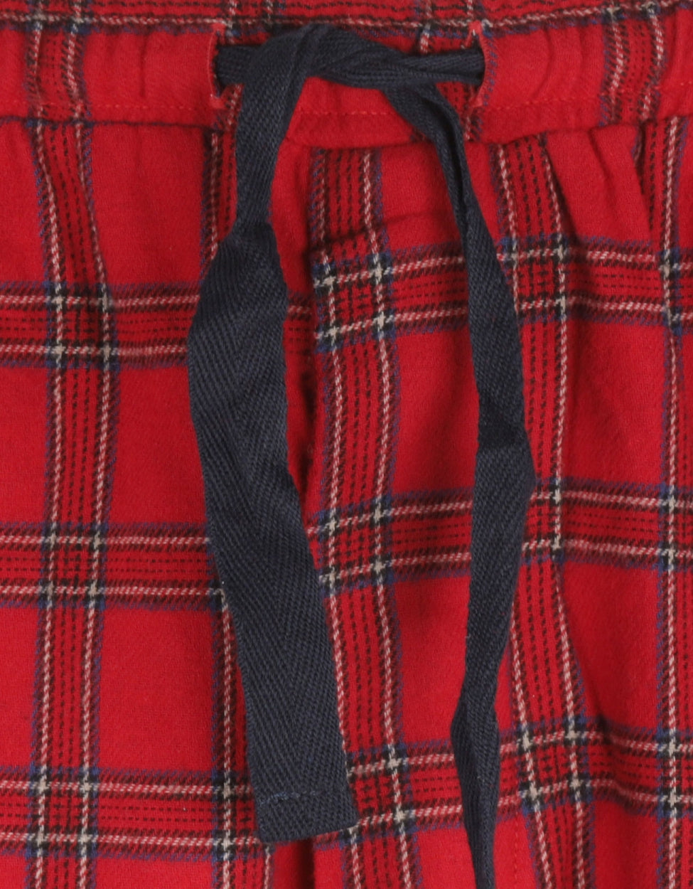 Pyjama Flannel Lounge | Red