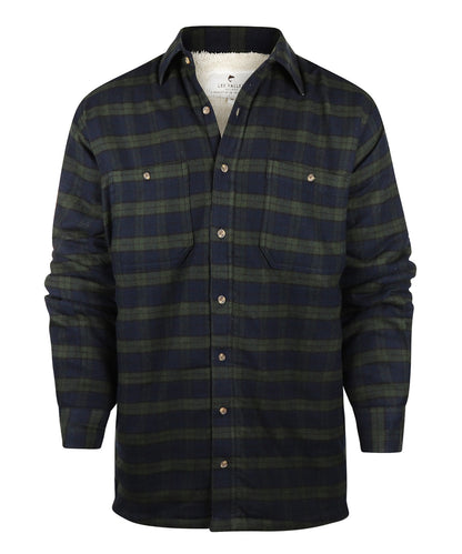 Fleece Lined Shirt | Blackwatch ruit