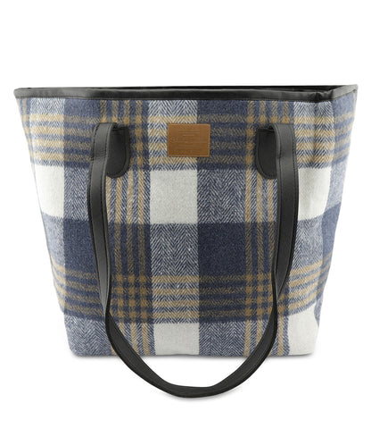 Tweed Bag | Blauw Tweed