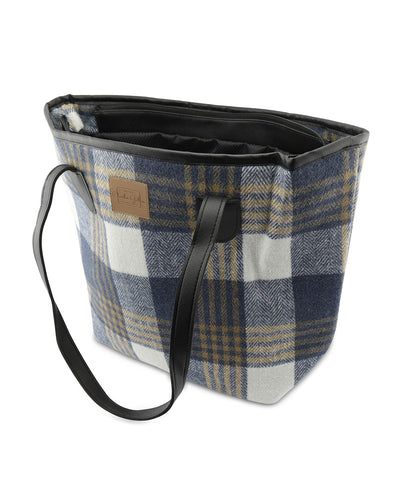 Tweed Bag | Blauw Tweed