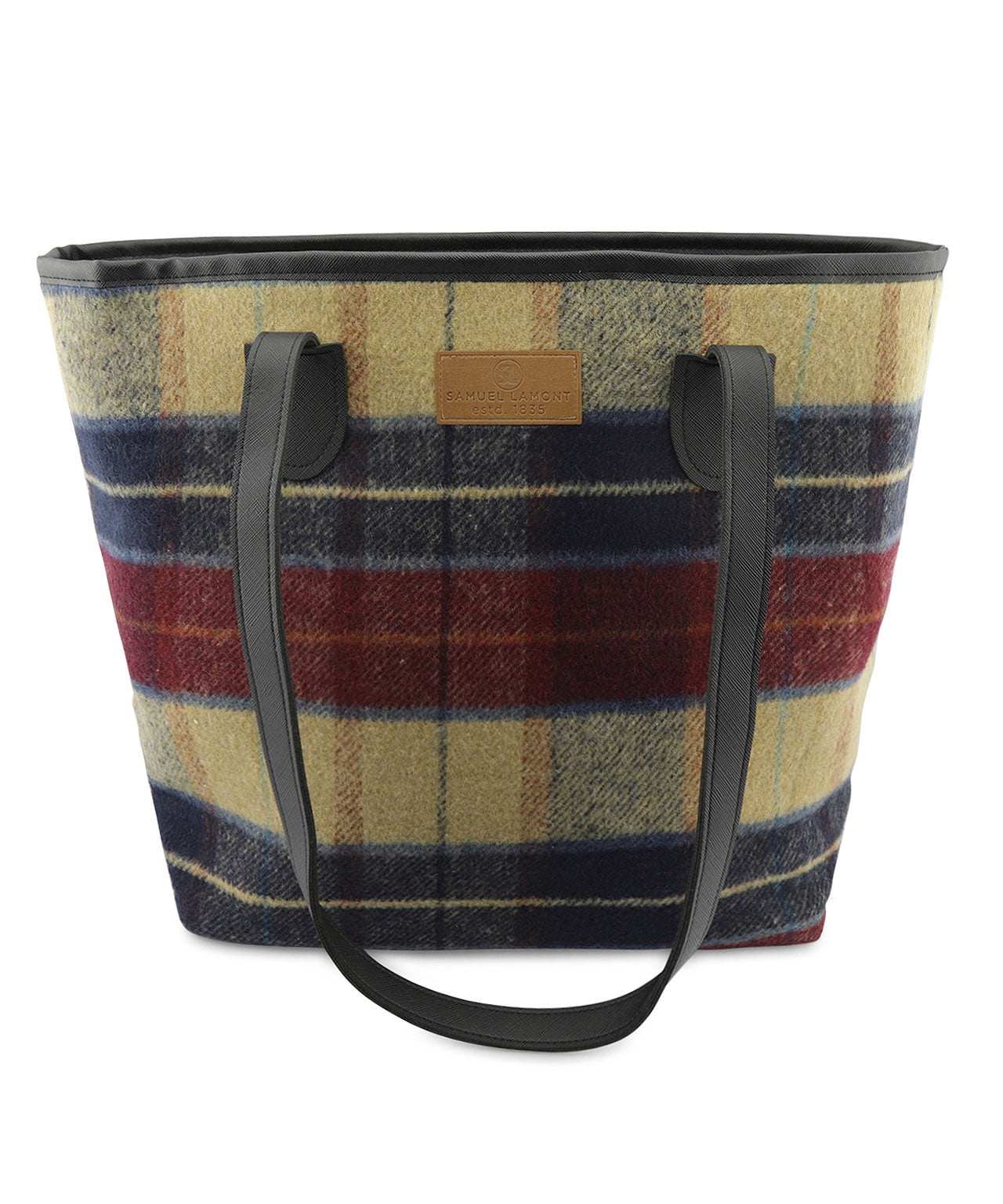Stylish Tweed Look Bag | Red