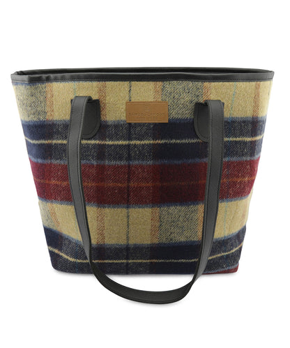 Stylish Tweed Look Bag | Red