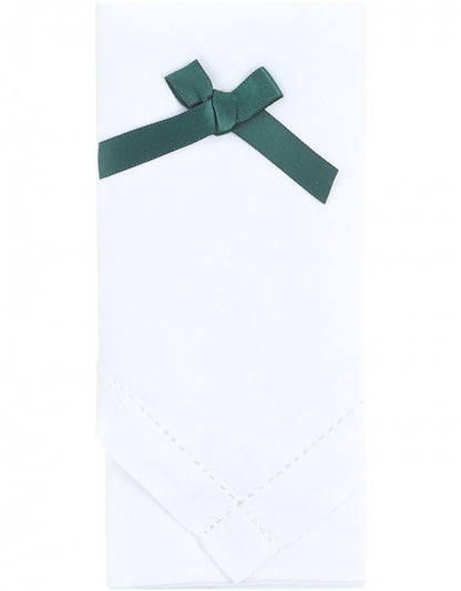 Linen Handkerchief | White
