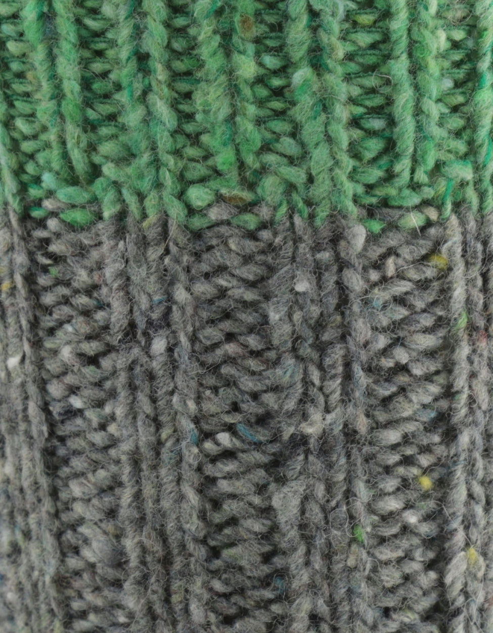 Flecks Sock | Grijs Groen