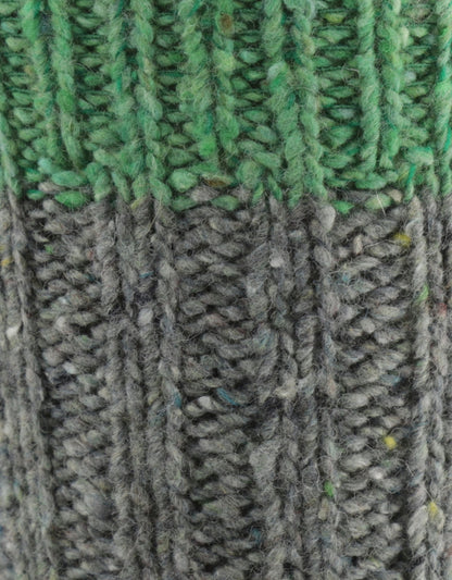 Flecks Sock | Grijs Groen