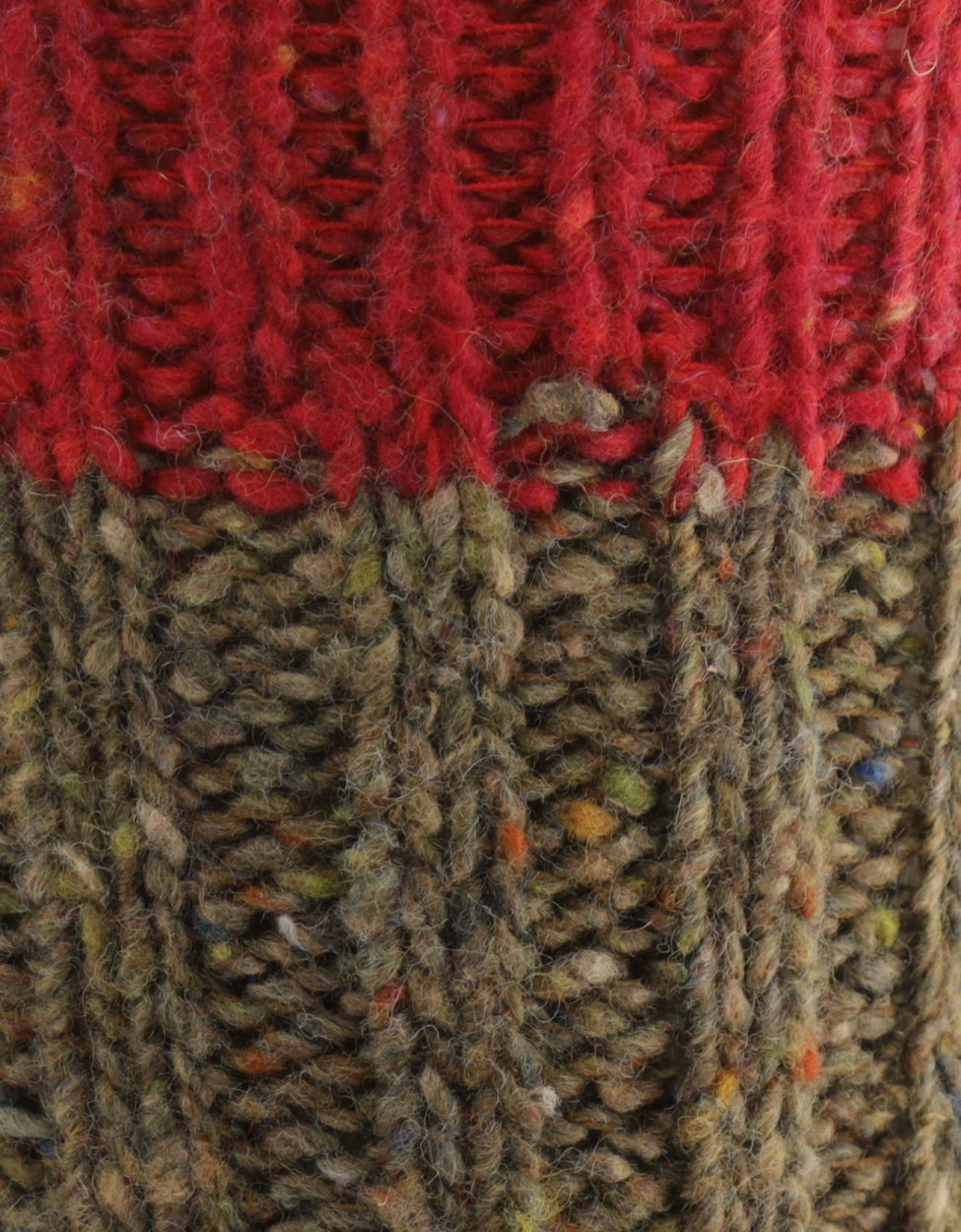 Flecks Sock | Bruin Rood