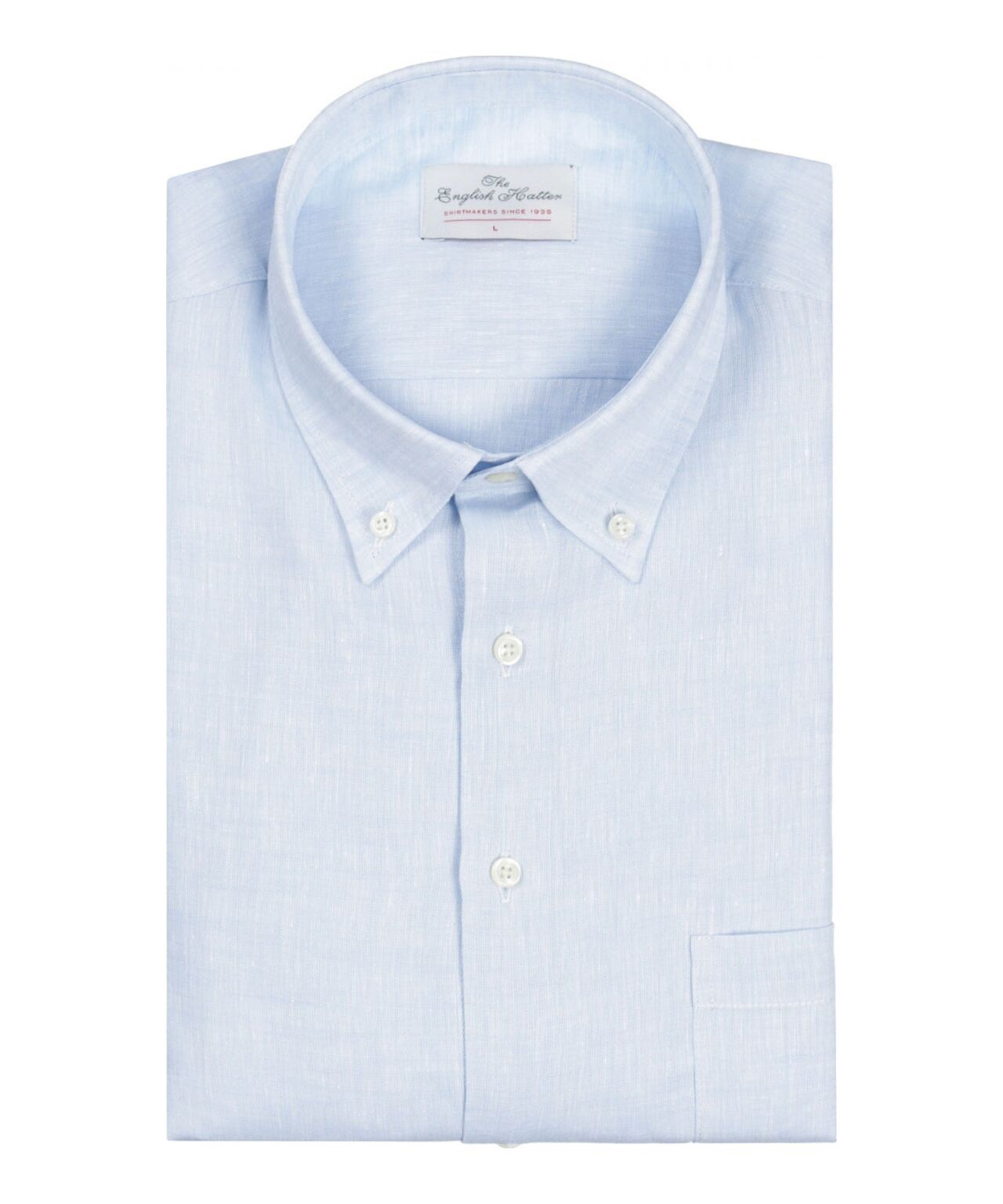 Shirt Linnen | Licht Blauw