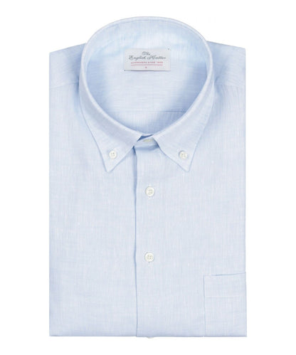 Shirt Linnen | Licht Blauw