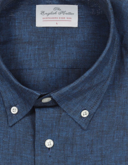 Shirt Linnen | Navy