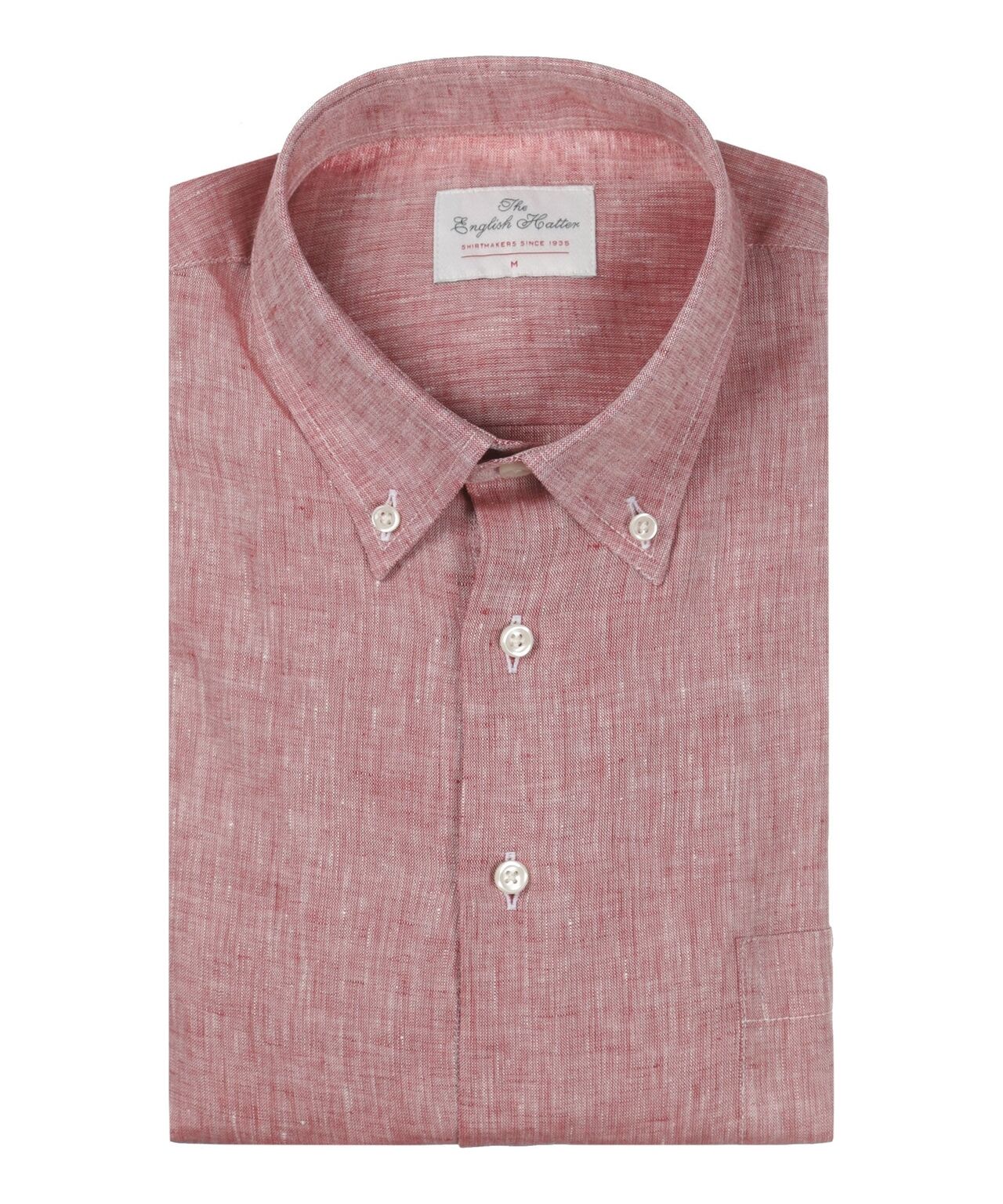 Shirt Linnen | Rood