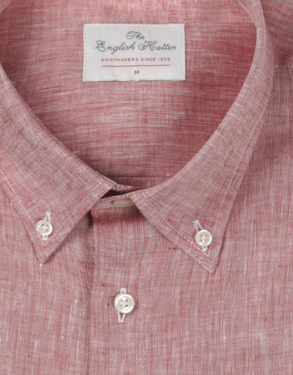 Shirt Linnen | Rood