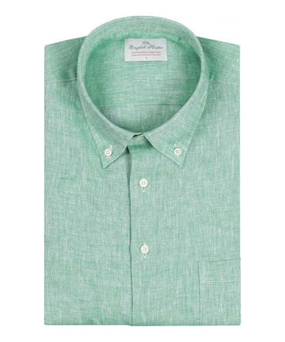 Shirt Linnen | Groen