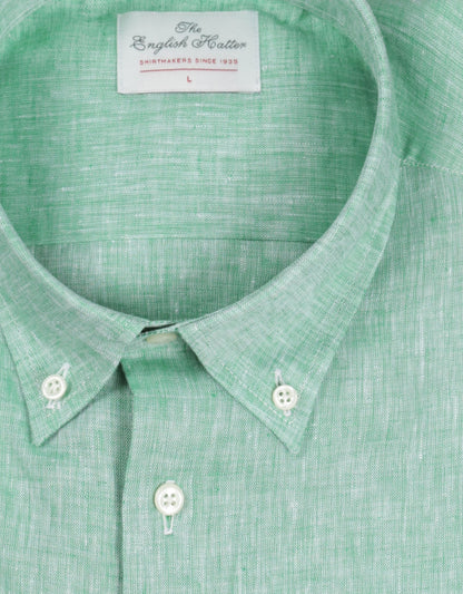 Shirt Linnen | Groen