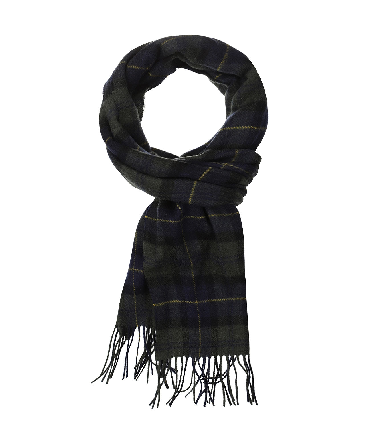 Sjaal Lamswol | Olive Night