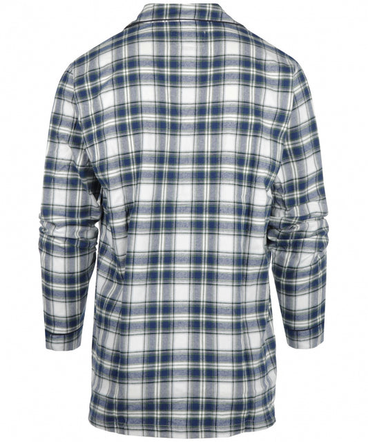 Pyjama Flannel | Wit/Blauwe ruit