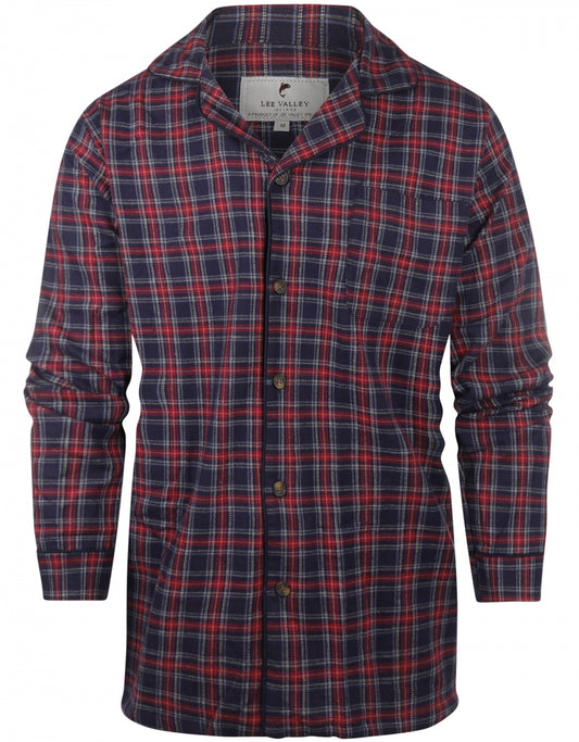 Pyjama Flannel | Blauw/Rode ruit