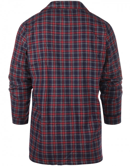 Pyjama Flannel | Blauw/Rode ruit