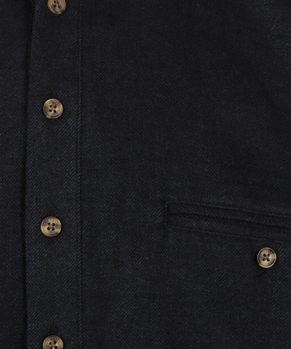 Grandfather Shirt | Navy