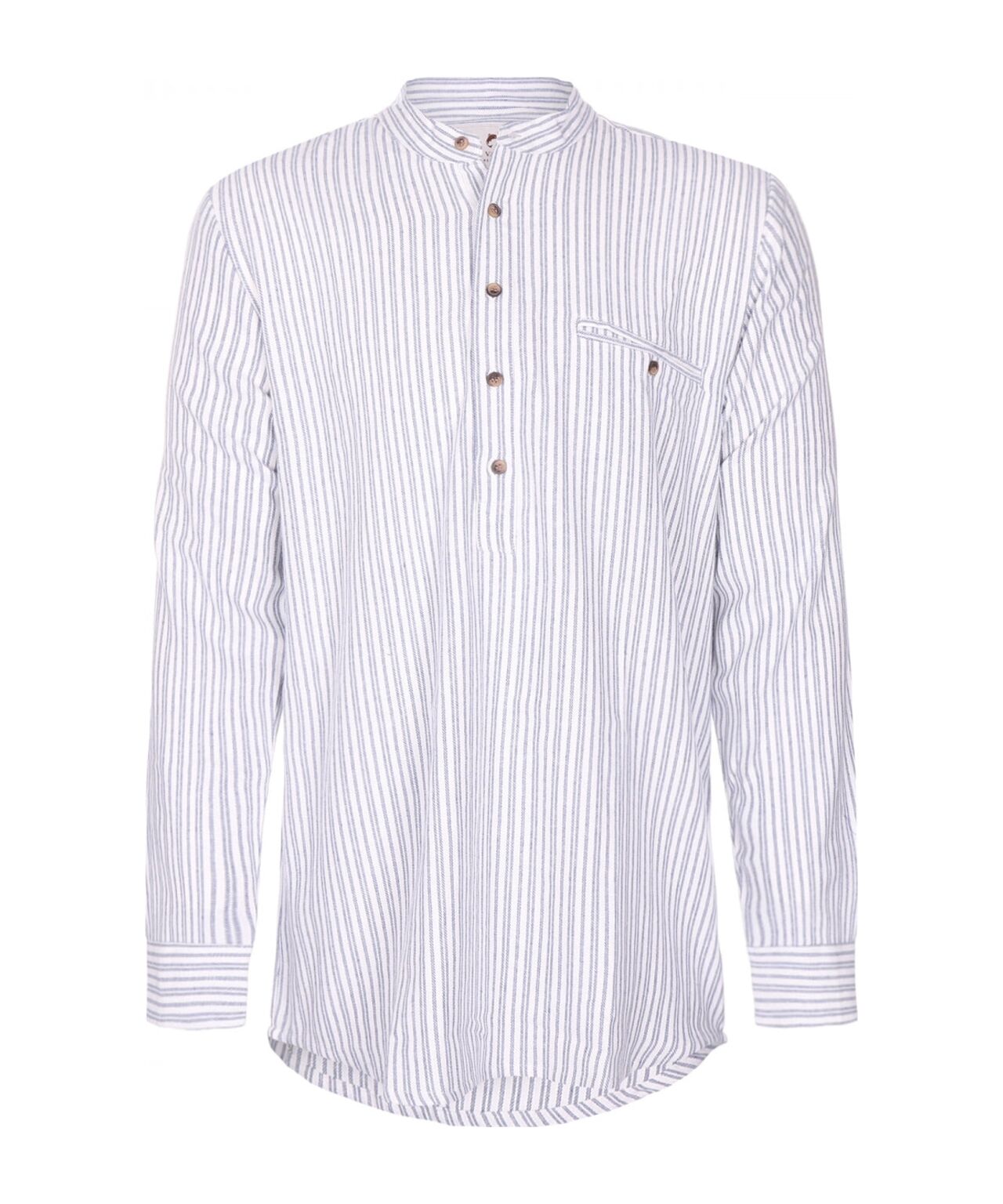 Shirt Grandfather Shirt | Blue