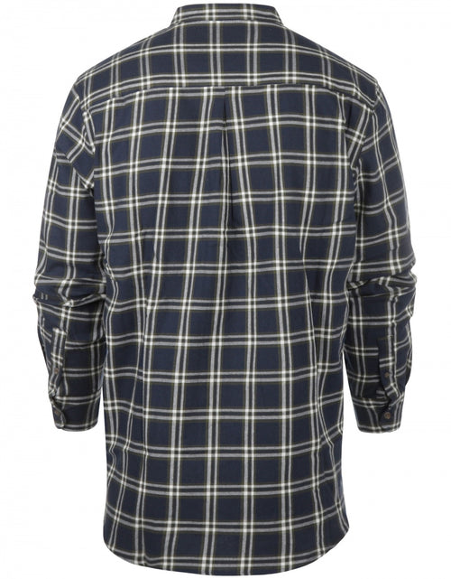 Overhemd Grandfather Shirt | Blauw