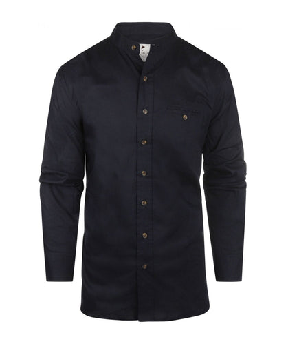 Linnen Shirt | Donkerblauw