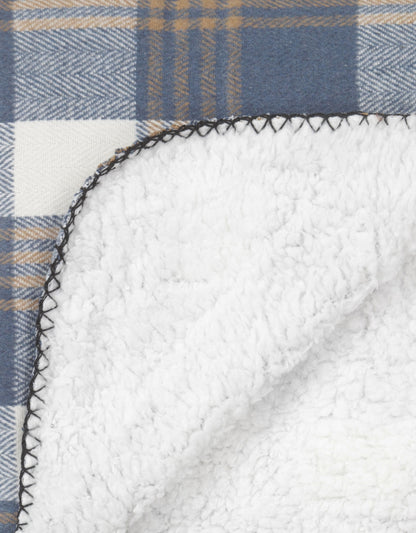 Tweed Plaid | Blauw Tweed