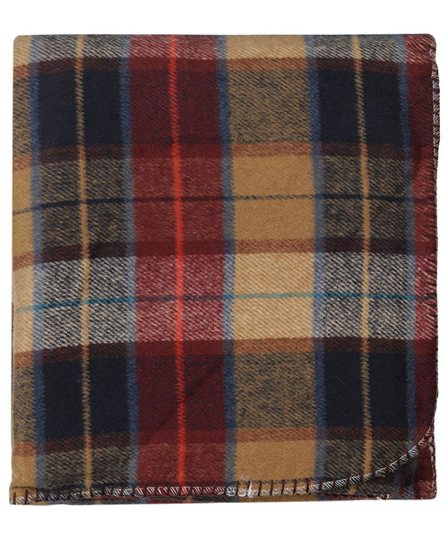 Warme fleece plaid | Rood