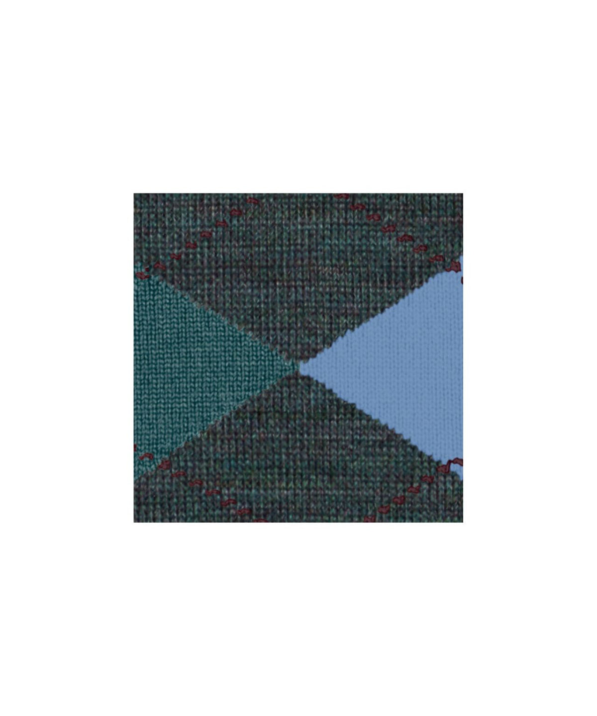 Edinburgh Mel Heren Sokken | Fire Tree diamond check