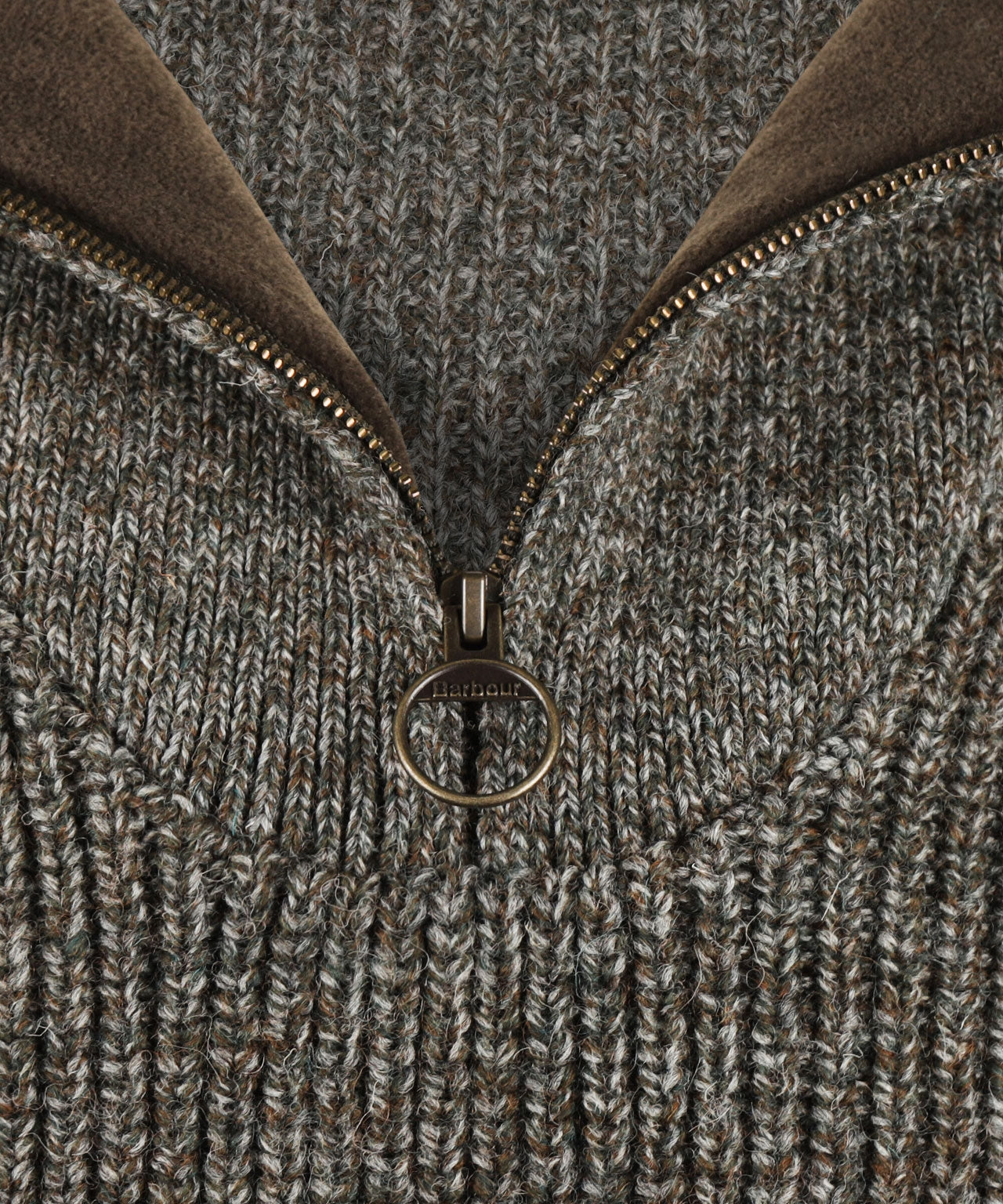 Pull New Tyne Half Zip | Derby Tweed
