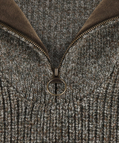 Pull New Tyne Half Zip | Derby Tweed