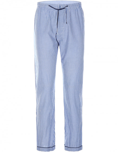 Pyjama klassiek katoen | Blauw