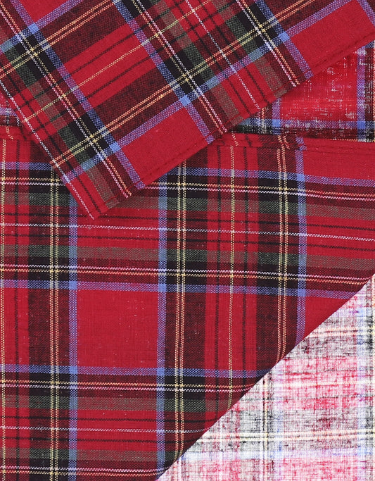 Checked Handkerchief | Red
