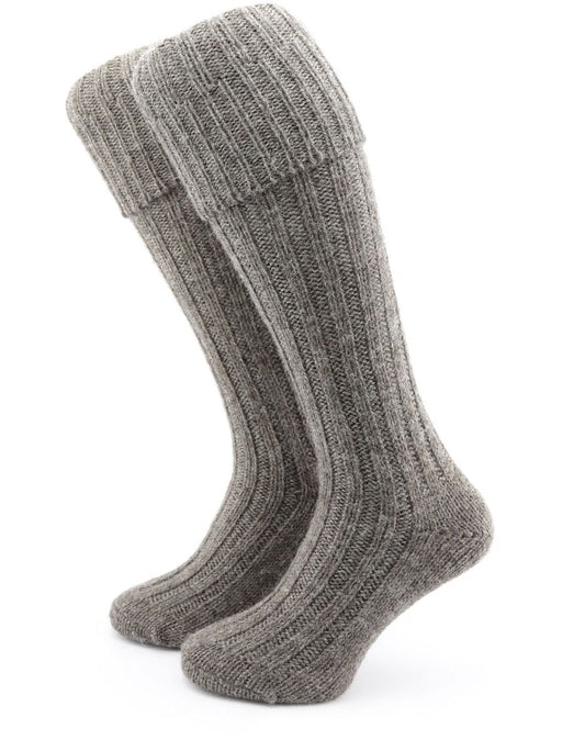 Jacobs Schafs-Kniestrümpfe für Herren, Größen 40-46 | Braun