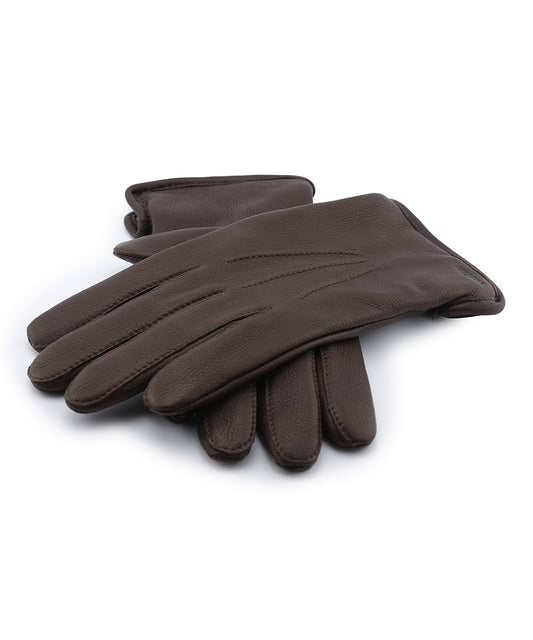 Deerskin Handschoen | Chocolate