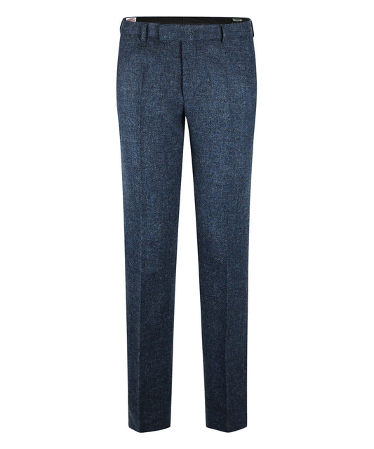 Pantalon Harris Tweed | Blauw melange