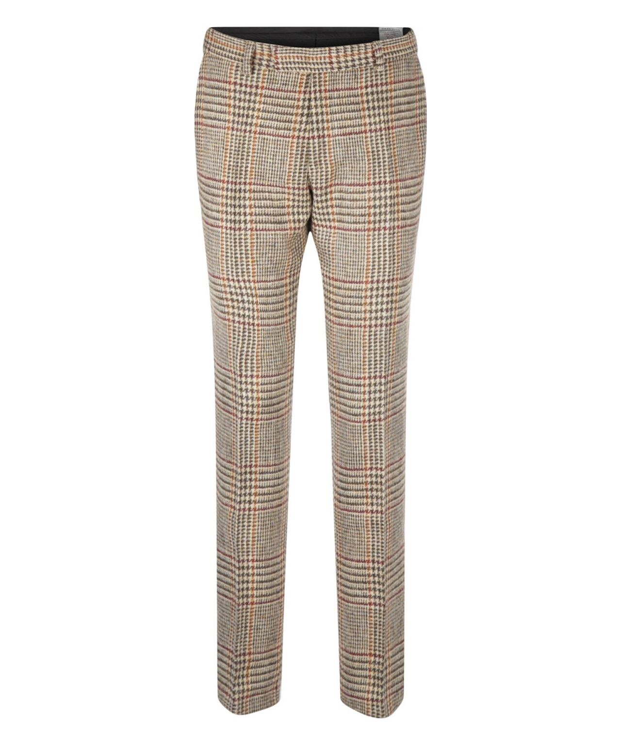 Pantalon Harris Tweed | Lichtbruin houndstooth
