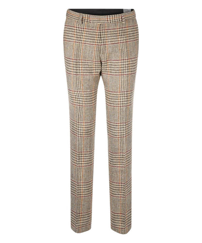 Pantalon Harris Tweed | Lichtbruin houndstooth