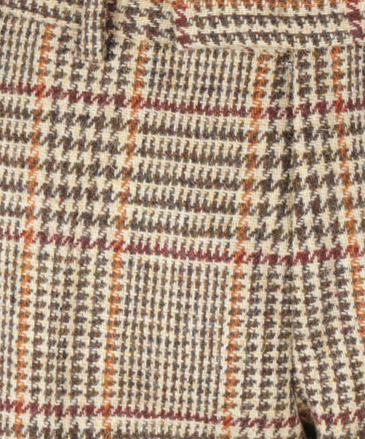 Pantalon Harris Tweed | Lichtbruin houndstooth