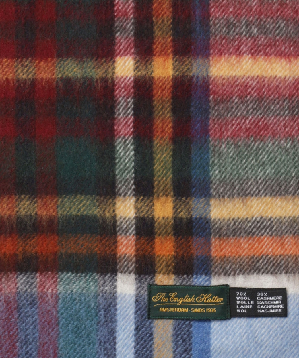 Scarf in wool with cashmere | Design