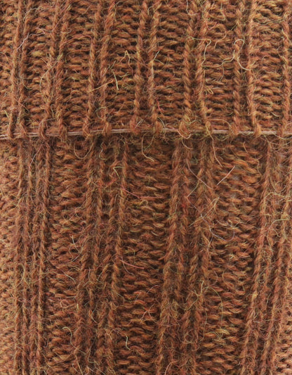 Tweed-Kniestrümpfe für Herren | Braun