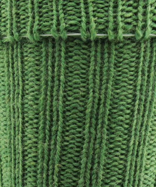 Tweed-Kniestrümpfe für Herren | Grün
