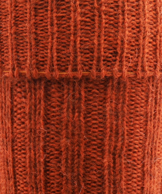 Tweed-Kniestrümpfe für Herren | Orange