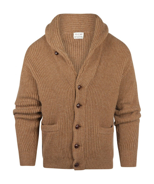 William Lockie Knoop Vest Sjaalkraag | Driftwood