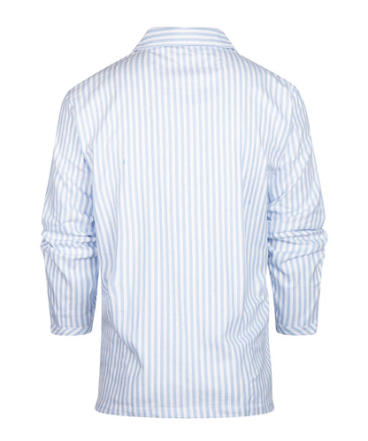 Pyjama | White Light Blue stripe